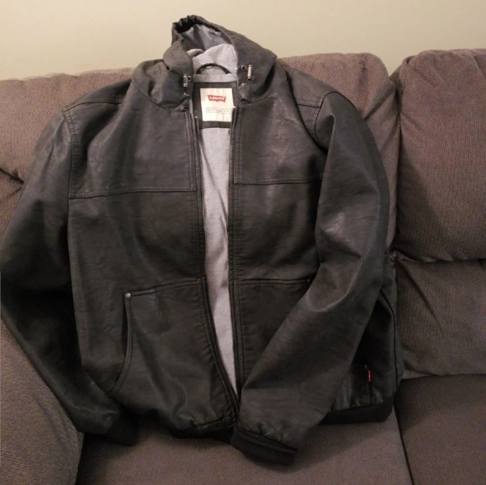 Mens leather jacket